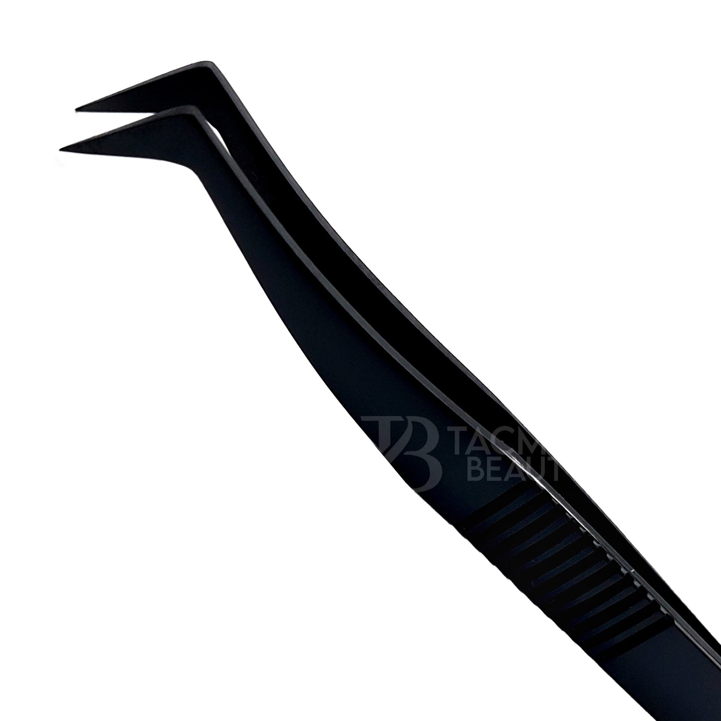 Black Titanium Plasma Coated Eyelash Tweezer TBB-31