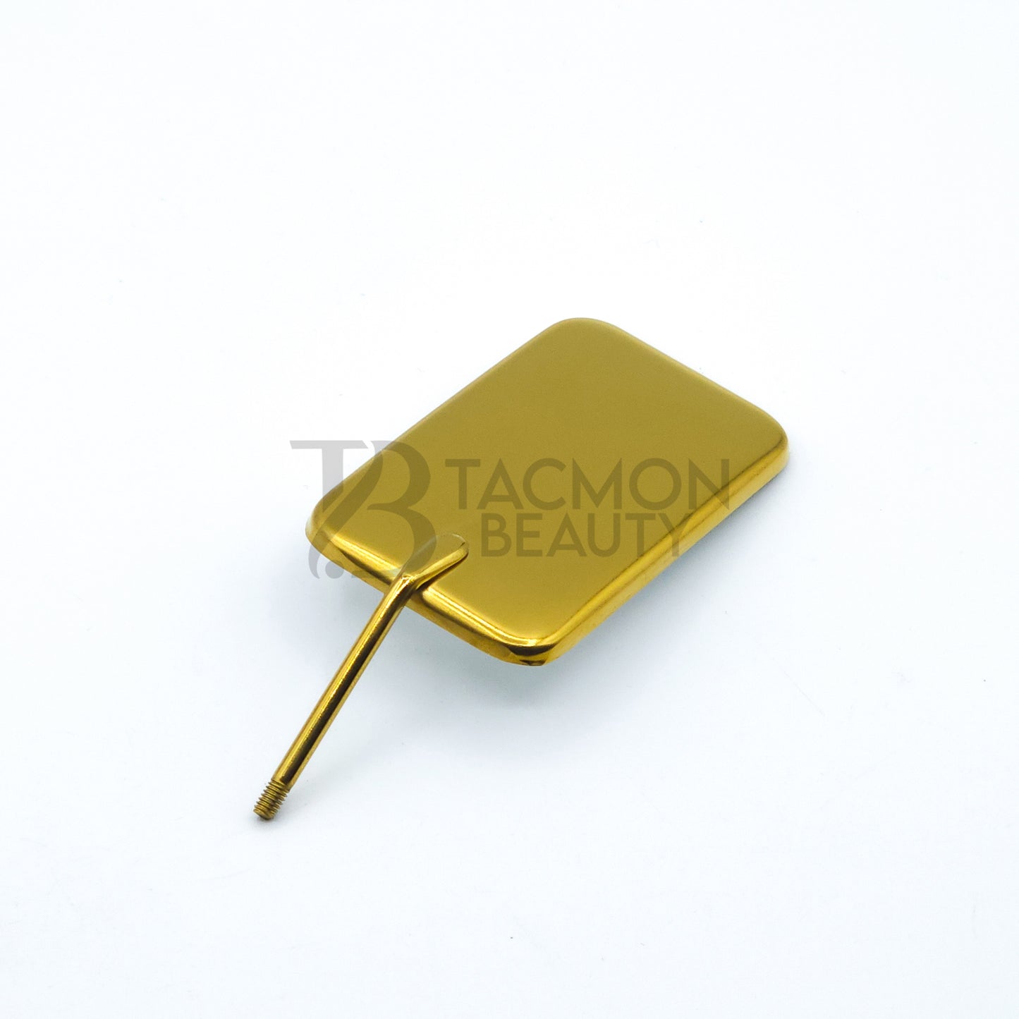 Gold Titanium Plasma Coated Eyelash Mirror TB-GM-02