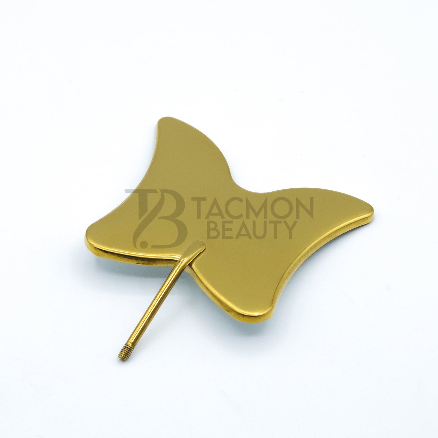 Gold Titanium Plasma Coated Eyelash Mirror TB-GM-11