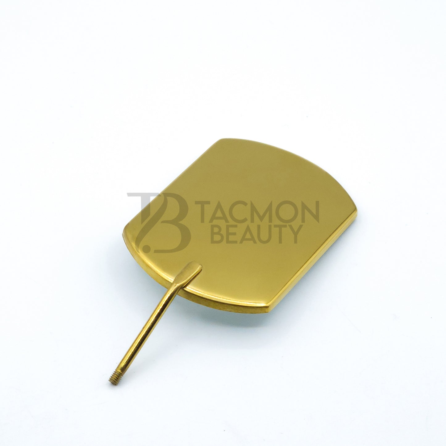 Gold Titanium Plasma Coated Eyelash Mirror TB-GM-04