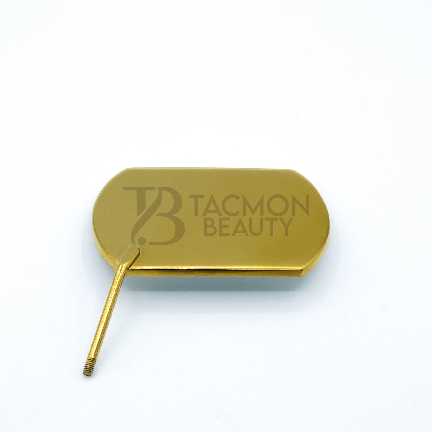 Gold Titanium Plasma Coated Eyelash Mirror TB-GM-05