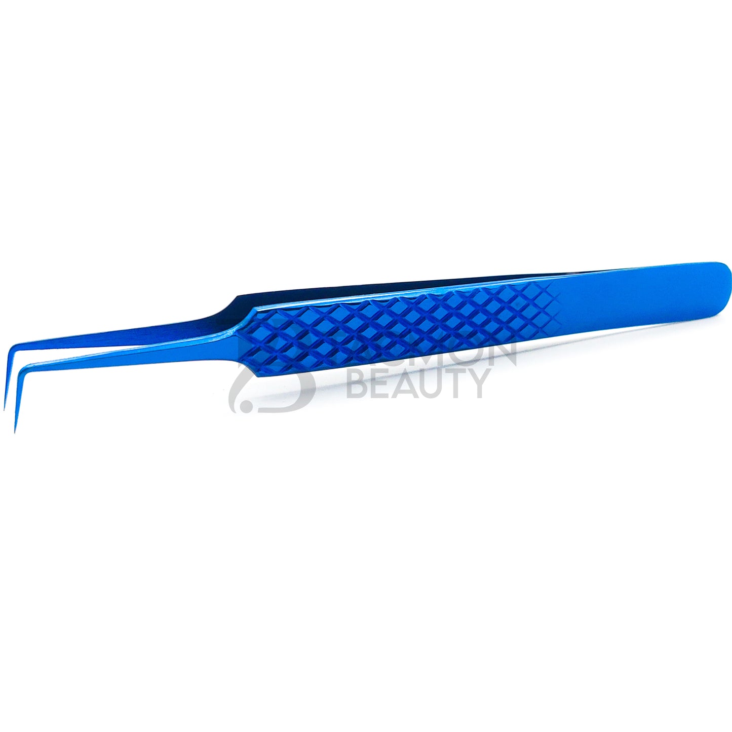 Blue Titanium Plasma Coated Eyelash Tweezer TB-Bl-03