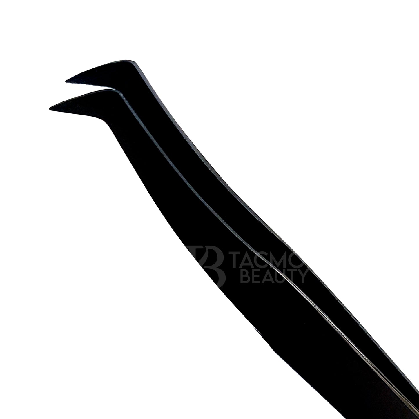 Black Titanium Plasma Coated Eyelash Tweezer TBB-23