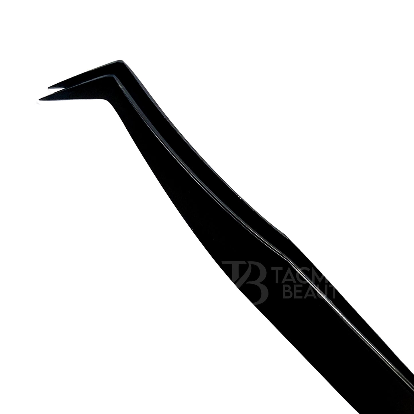 Black Titanium Plasma Coated Eyelash Tweezer TBB-35