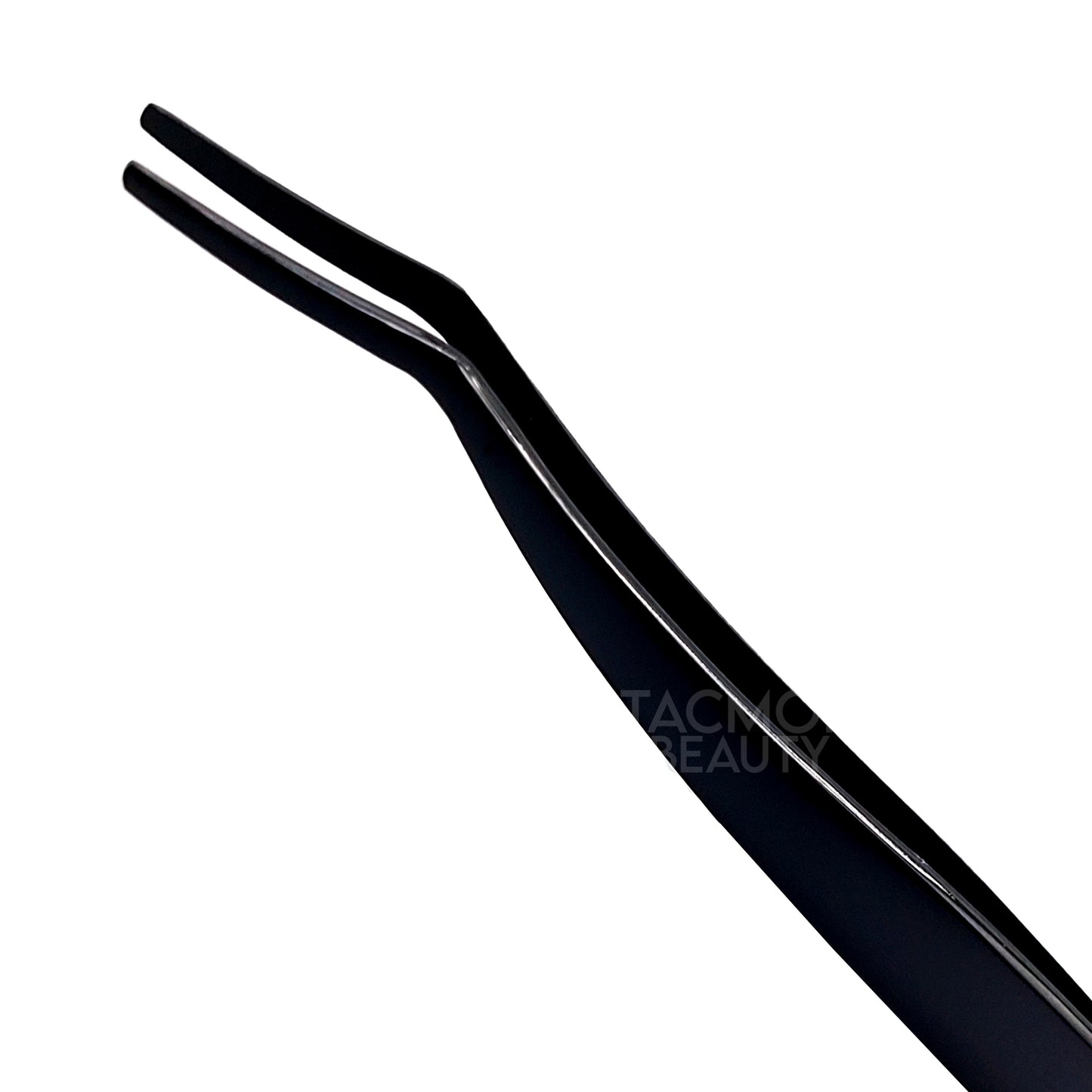 Black Titanium Plasma Coated Eyelash Tweezer TBB-37